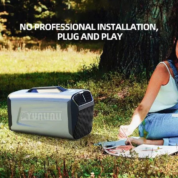 Unisex One Size Compact Rechargeable Personal Air Conditioner with Quiet Fan and Integrated Carry Handle Stornfield