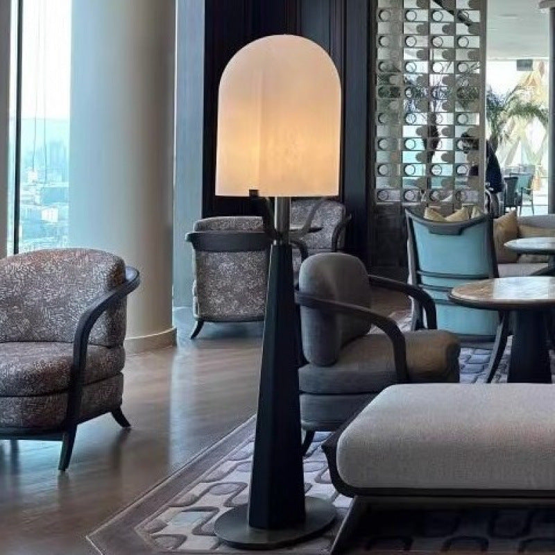 Modern Floor Lamp with Arched Shade