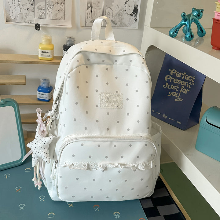 Polka Dot Decorative Backpack Stornfield