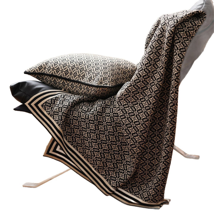 Decorative Knit Blanket
