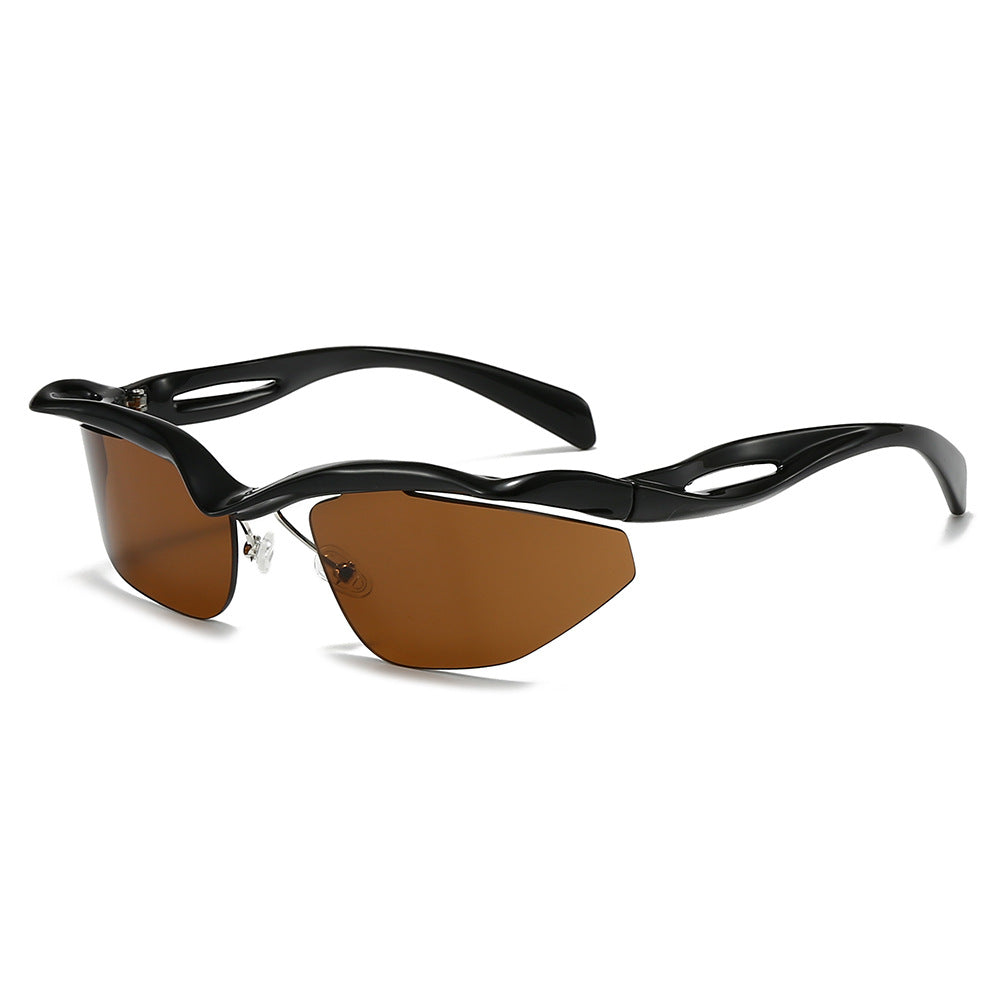 Women's sporty sunglasses with aerodynamic frame Stornfield 1780028486