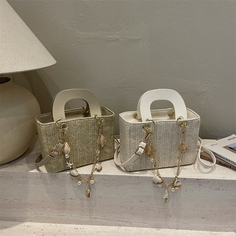 Handcrafted Textured Mini Shoulder Bag