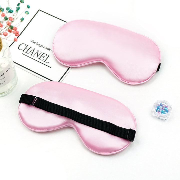 Unisex nan luxurious satin sleep mask with anatomical contour and adjustable elastic band Stornfield