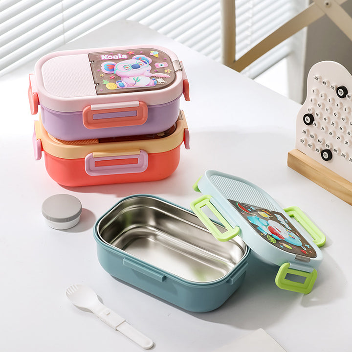 Playful Animal-Themed Bento Lunch Box
