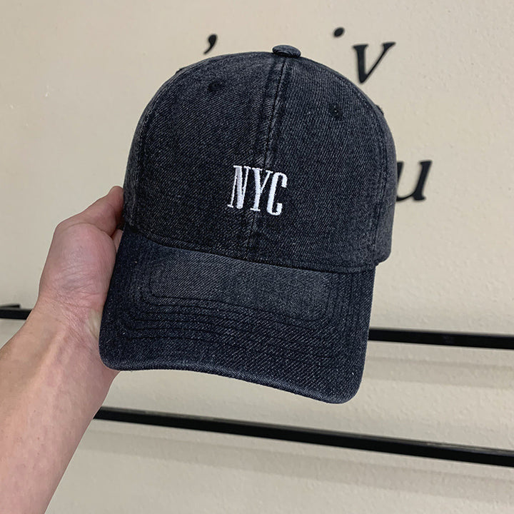 Women's Vintage-Inspired Denim Baseball Cap Stornfield