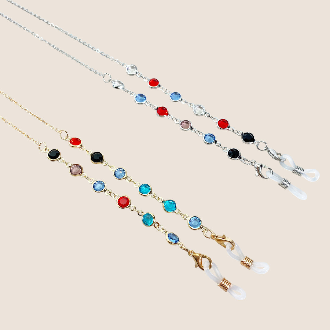 Decorative Crystal Eyewear Chain Stornfield