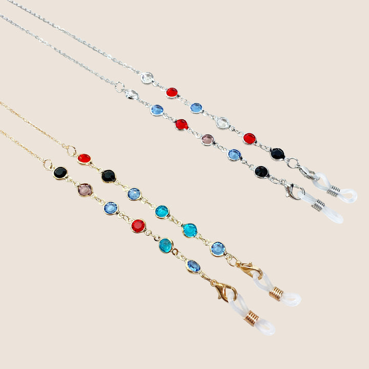 Decorative Crystal Eyewear Chain Stornfield