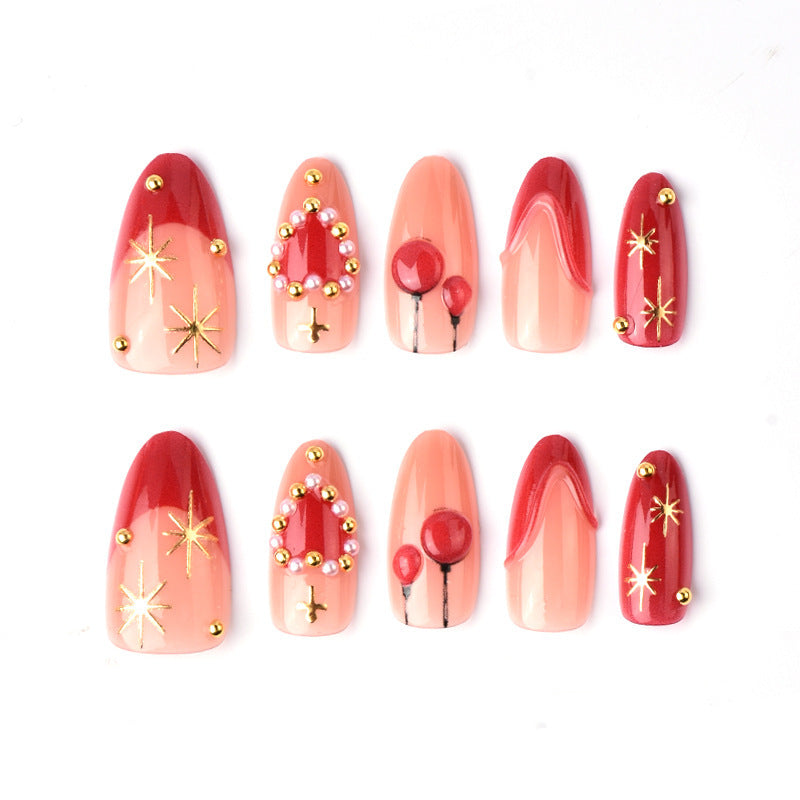 Artificial nails in classic style Stornfield