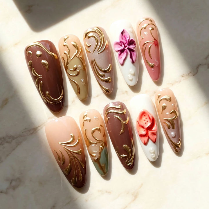 Artistic Gel Nail Design Stornfield