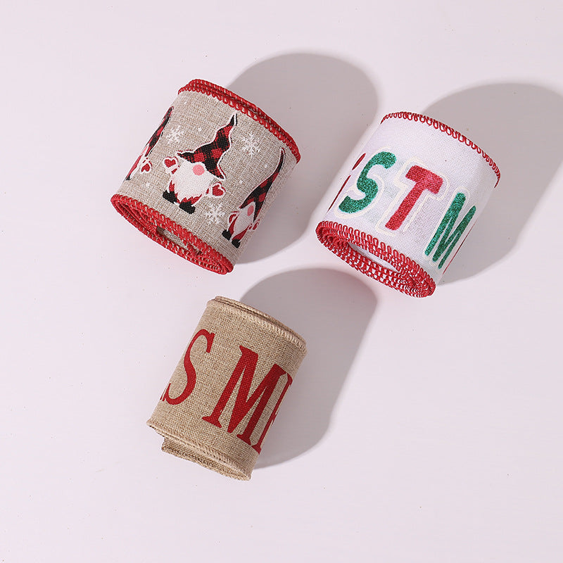 Decorative Christmas motif gift ribbons Stornfield