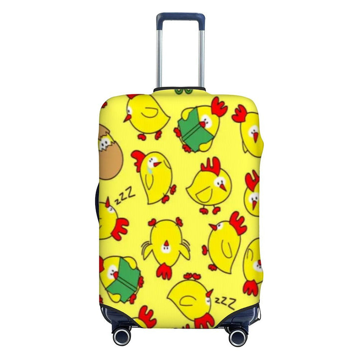 Unisex stretch suitcase cover with elastic fabric, zipper opening and cute pattern Stornfield