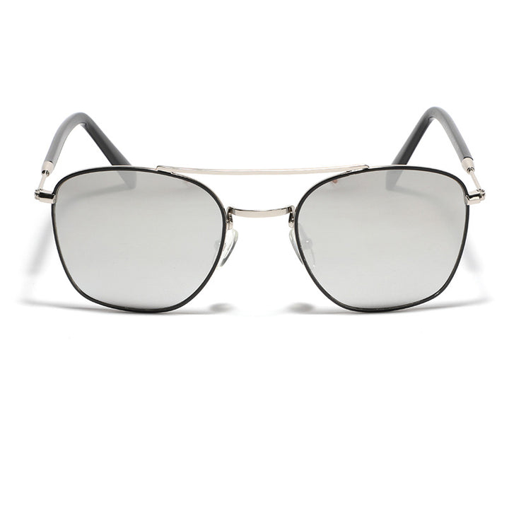 Women's fashionable square sunglasses with luxurious metal frame Stornfield