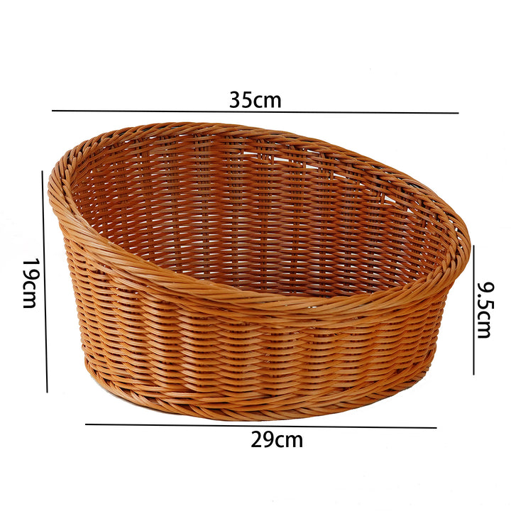 Elegant Woven Serving Tray Stornfield