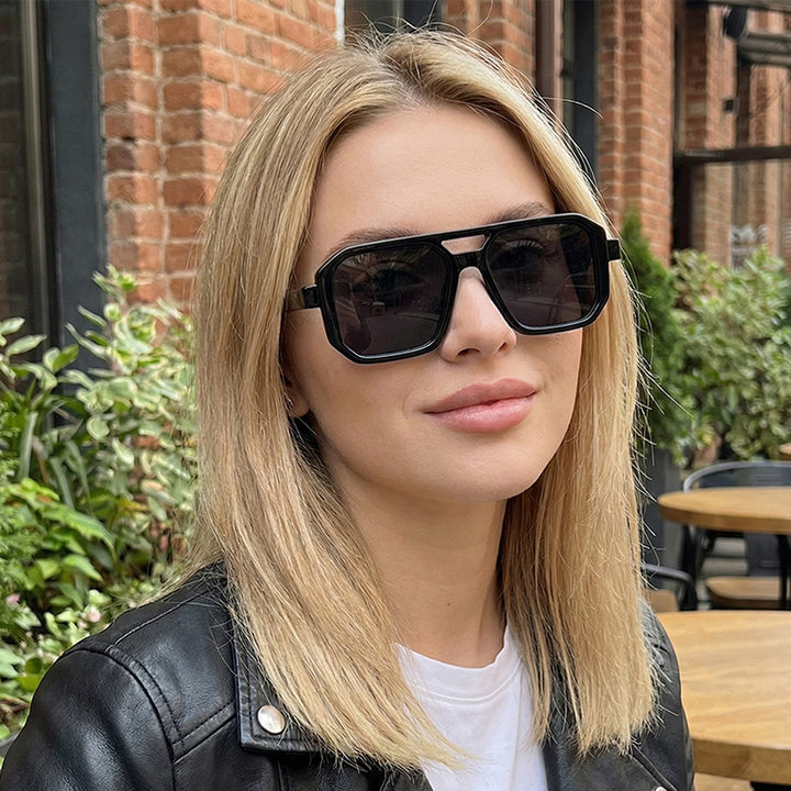 Women’s Geometric Sunglasses with Stylish Pattern Stornfield