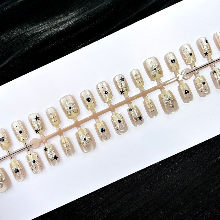 Elegant Ombre Art Press-On Nails