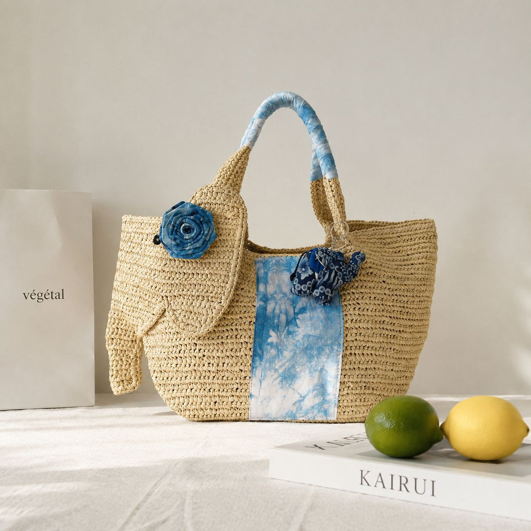 Playful straw bag Stornfield