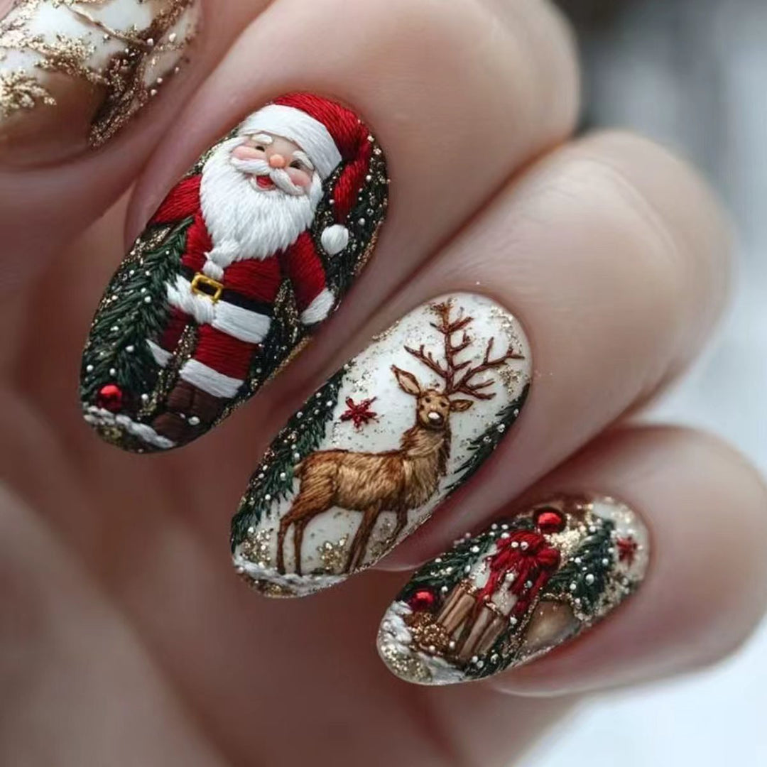 Christmas Art Nails Stornfield