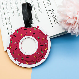 Unisex Playful Ice Cream-Themed Luggage Tag Stornfield