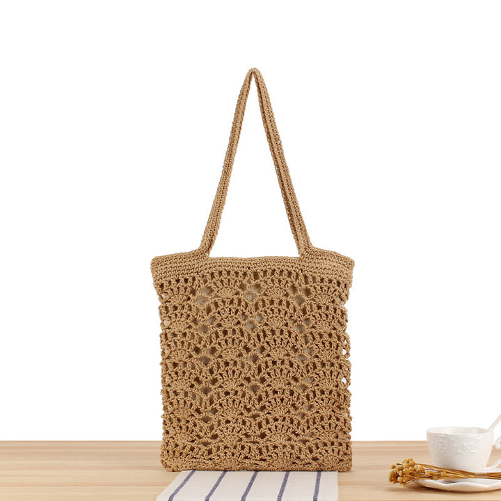 Macramé Beach Bag with Handwoven Design Stornfield