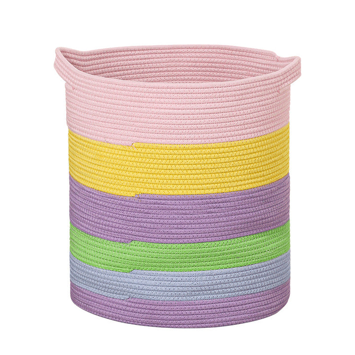 Women's storage basket with modern striped design Stornfield