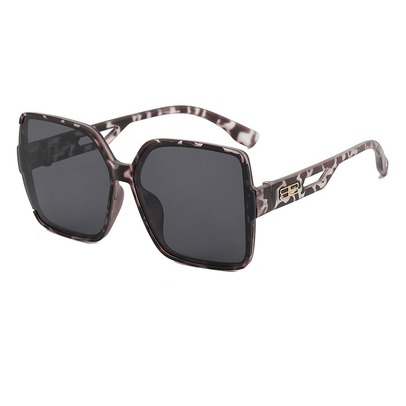 Ladies Oversized Sunglasses with striking angular design Stornfield