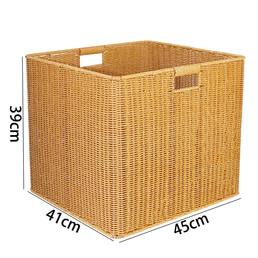Handcrafted Natural Wicker Storage Basket Stornfield