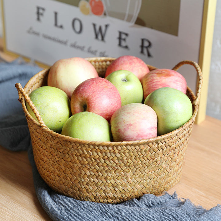 Unisex storage basket made of natural willow material Stornfield
