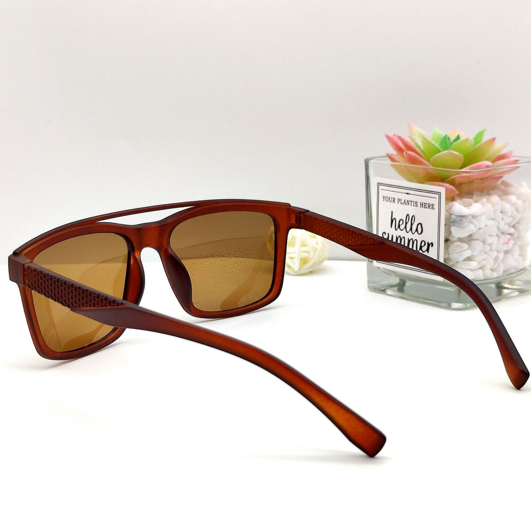 Men's trendy sunglasses with ergonomic frame and polarized lenses Stornfield