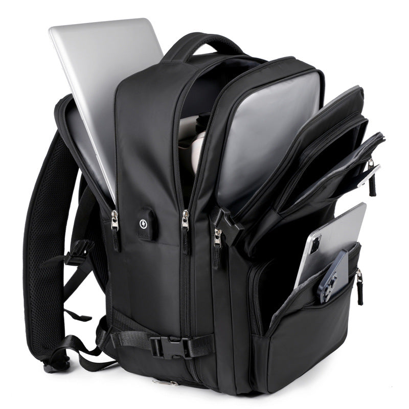 Spacious Multi-Compartment Travel Backpack Stornfield