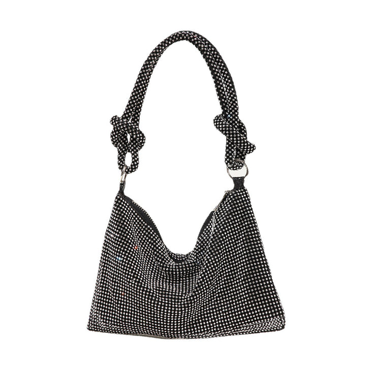 Rhinestone Embellished Shoulder Bag