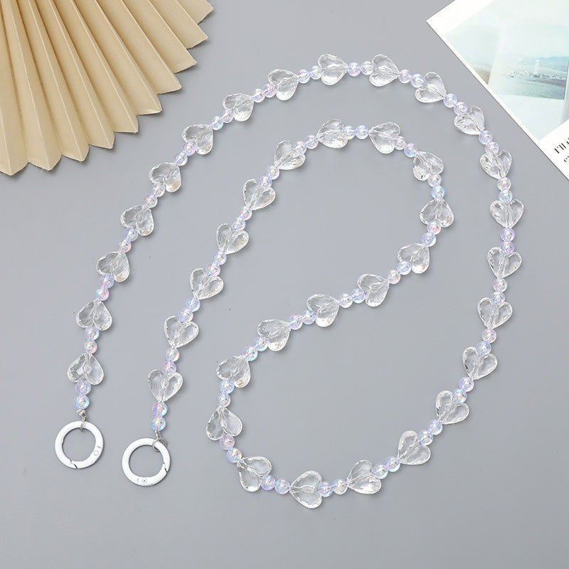 Heart-Shaped Beaded Eyewear Chain Stornfield 1790134470