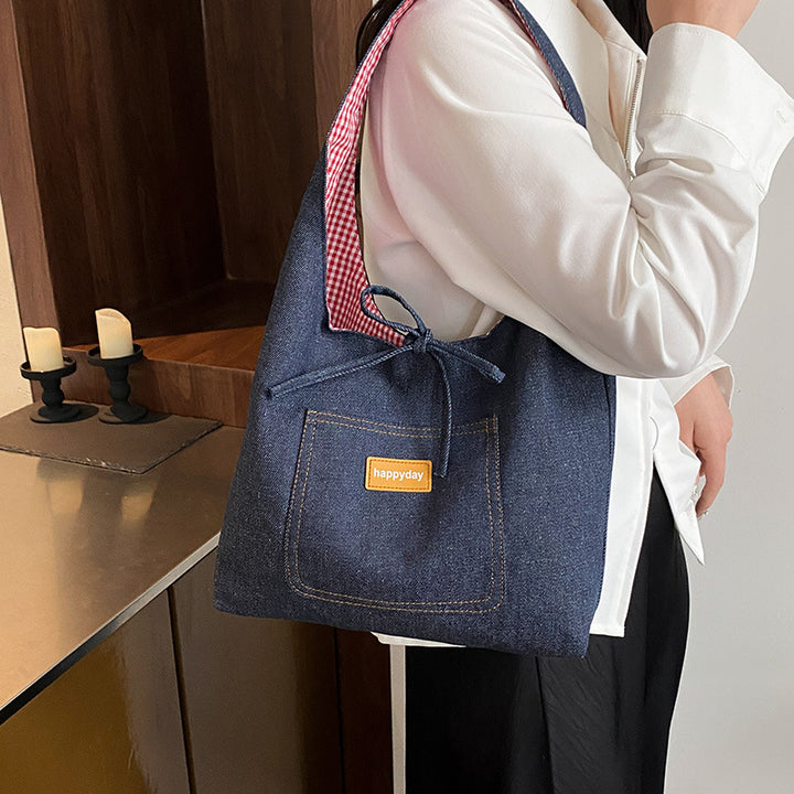 Trendy Denim Shoulder Bag Stornfield