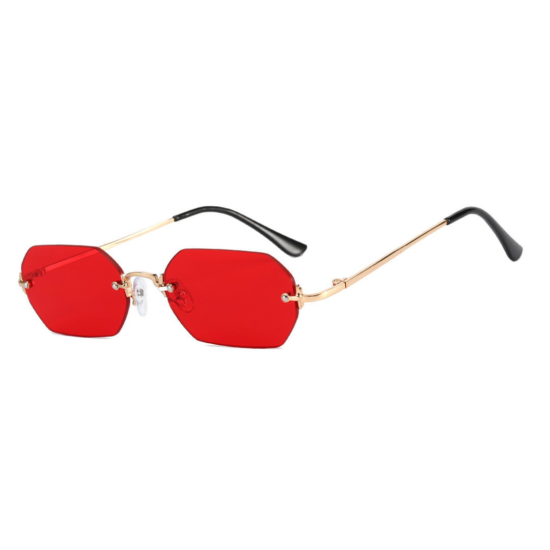 Women’s fashionable sunglasses with innovative hexagonal design and UV protection Stornfield