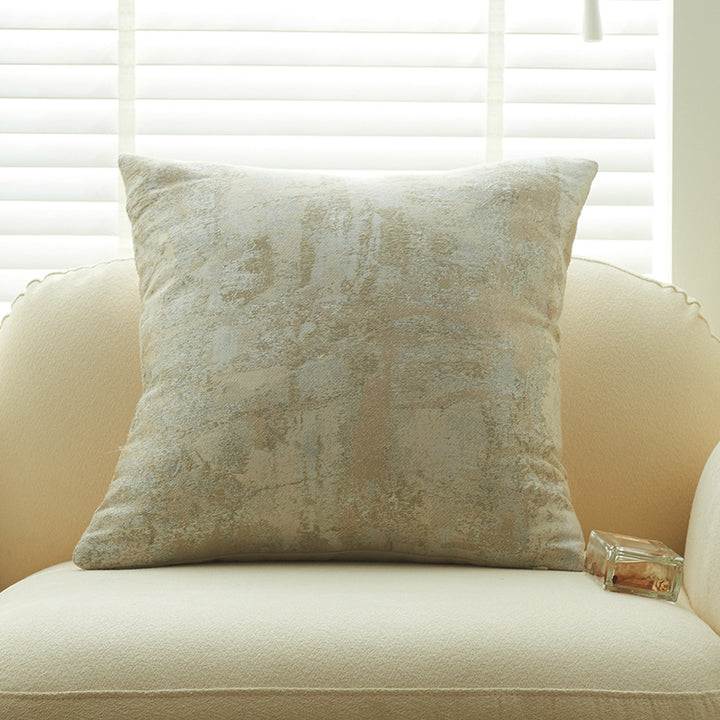 Textured Fuzzy Decorative Pillow