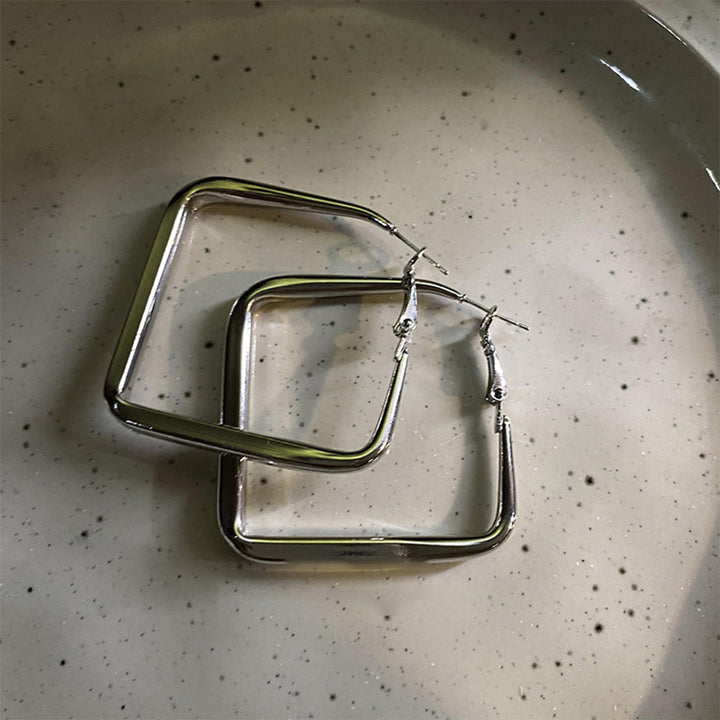 Square Earrings Made of High-Quality Stainless Steel Stornfield