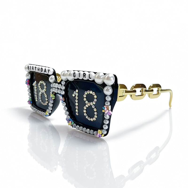 Birthday Celebration Themed Sunglasses Stornfield