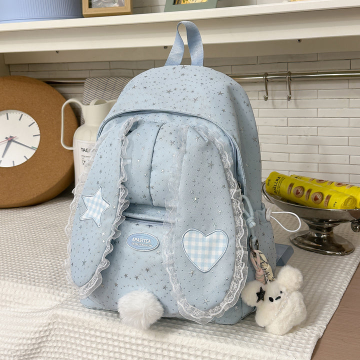 Whimsical Bunny-Ear Design Backpack Stornfield