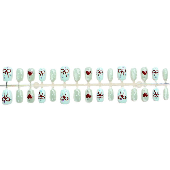 Decorative Holiday-Themed Press-On Nail Art Set Stornfield
