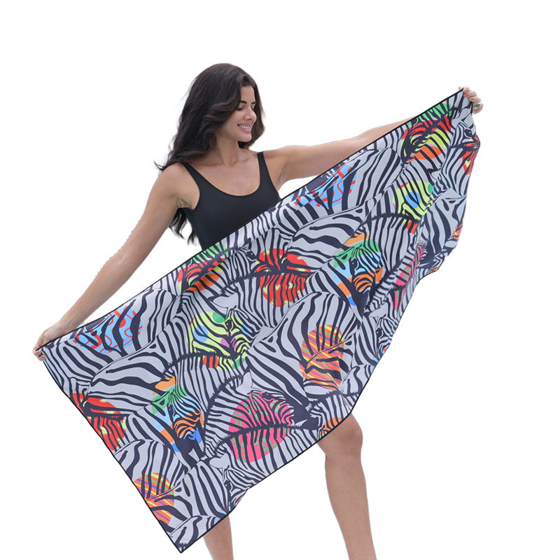 Car seat cover with colorful animal print Stornfield