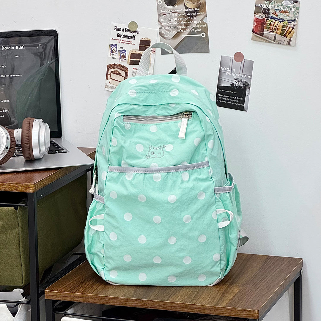 Stylish Polka Dot Casual Backpack Stornfield 1791205343