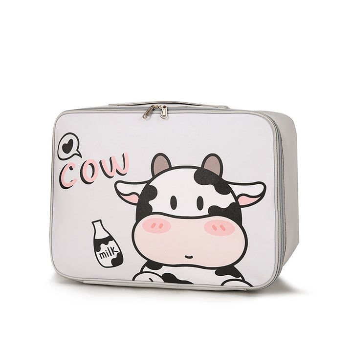 Cartoon Cat-Themed Travel Organizer
