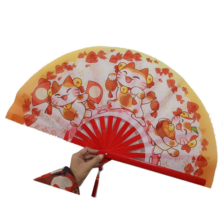 Women's fan with creative drag motif Stornfield