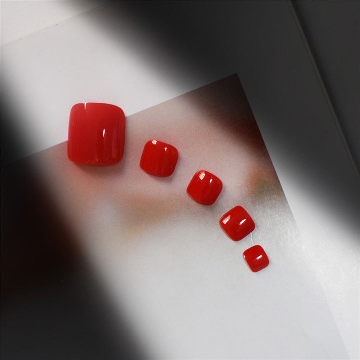 Glossy Nail Art Press-On Set Stornfield