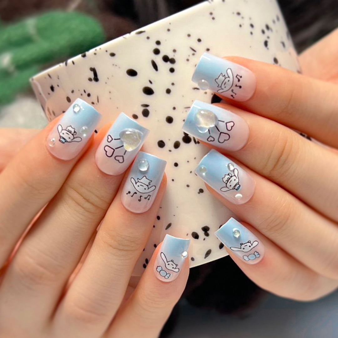 Artful Nail Extensions with Animal Motifs Stornfield