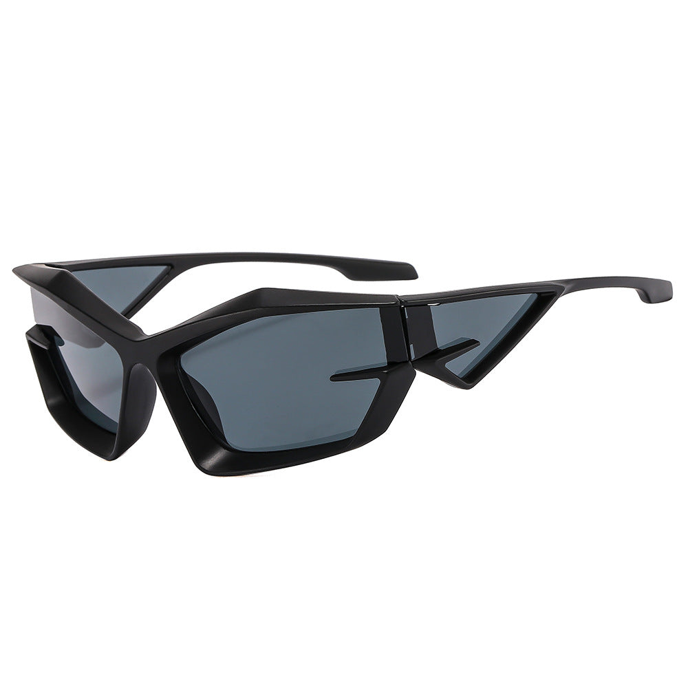 Women futuristic sunglasses with unique polygon design Stornfield