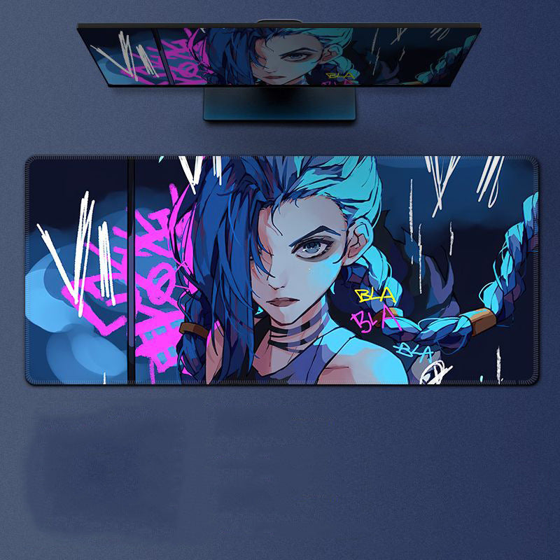 Anime-Inspired Gaming Mouse Pad