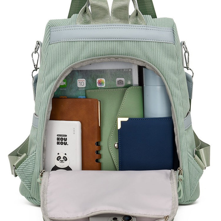 Backpack Made of High-Quality Cord with Spacious Inner Pockets Stornfield