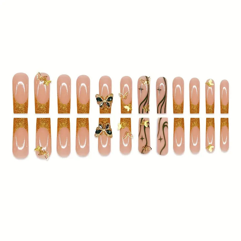 Artistic Butterfly Nail Art Set Stornfield