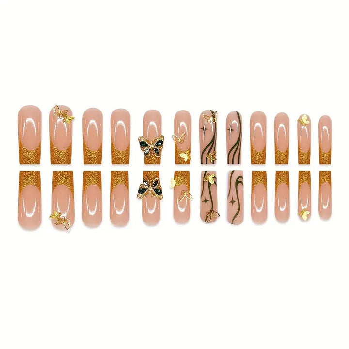 Artistic Butterfly Nail Art Set Stornfield