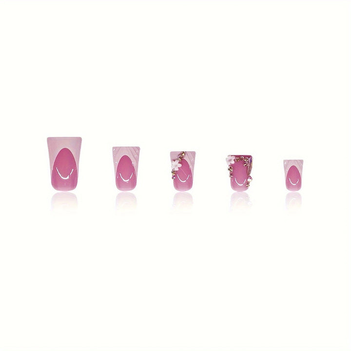 Artistic Nail Enhancements Set with Decorative Elements Stornfield